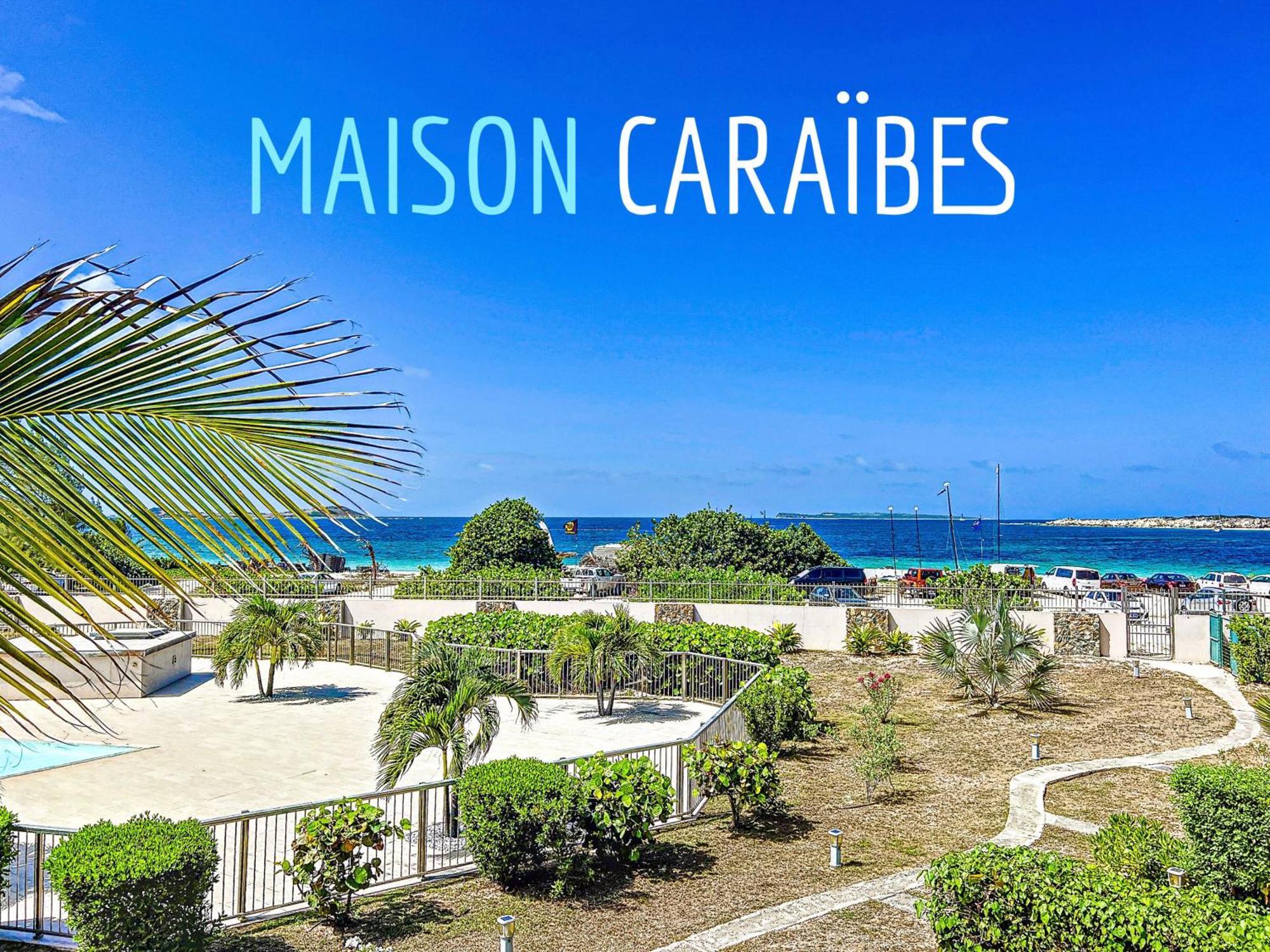 Maison Caraibes Beach Front On Orient Bay With 2 Big Pools Villa Exterior photo